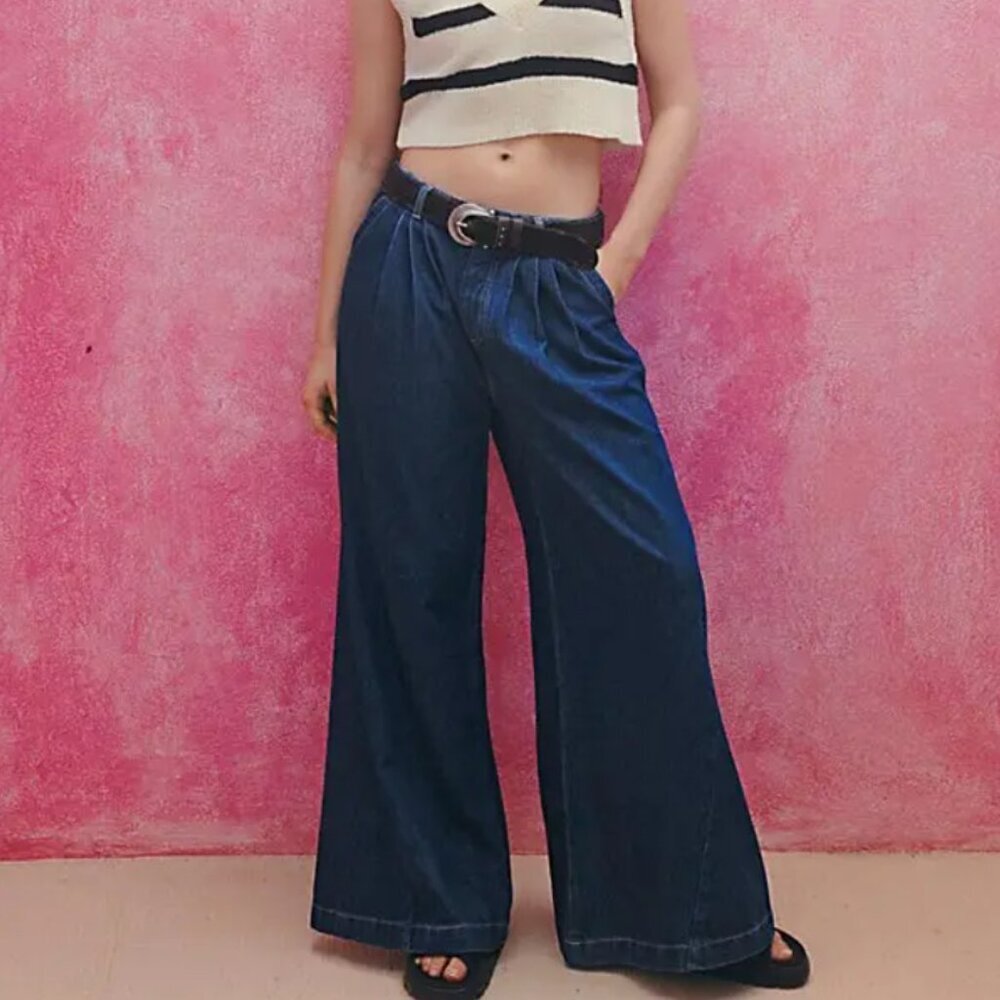We The Free Equinox Wide Leg Trouser Jeans Women’s Ritual Blue